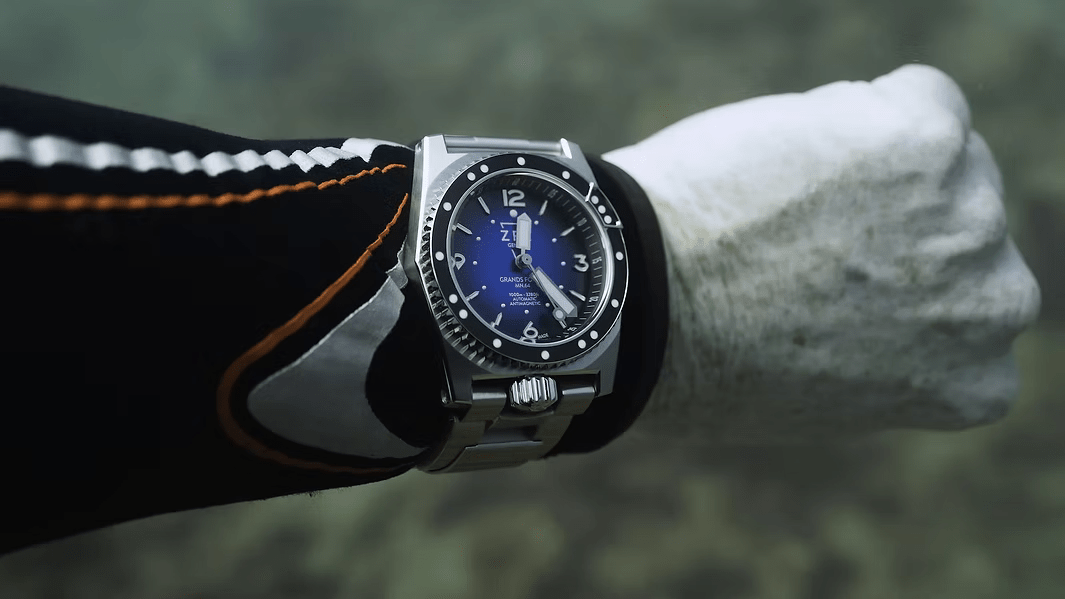 As Featured In MONOCHROME The ZRC Grands Fonds Heterium — A Serious Dive Watch Contender - WATCHH