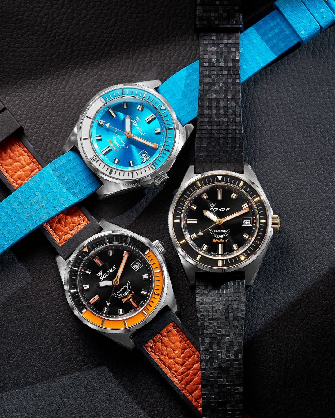 The New Squale Matic-S - Just Landed And Available in Multiple Strap Options - WATCHH