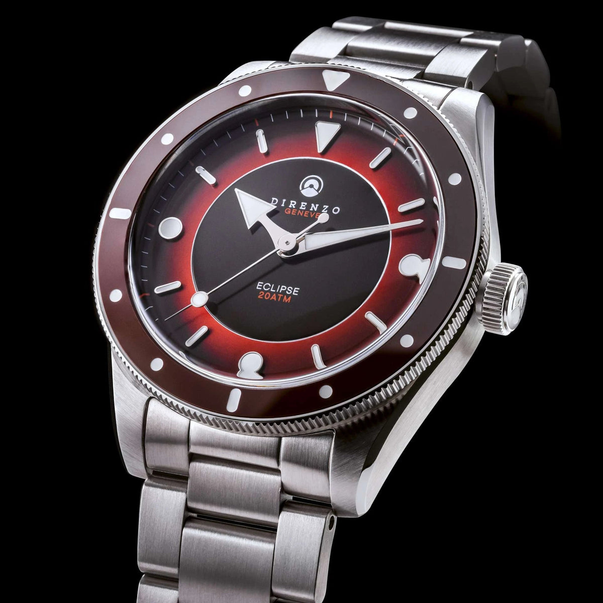 DIRENZO DRZ 03V2 SEA ECLIPSE RED BRACELET 40MM UAE