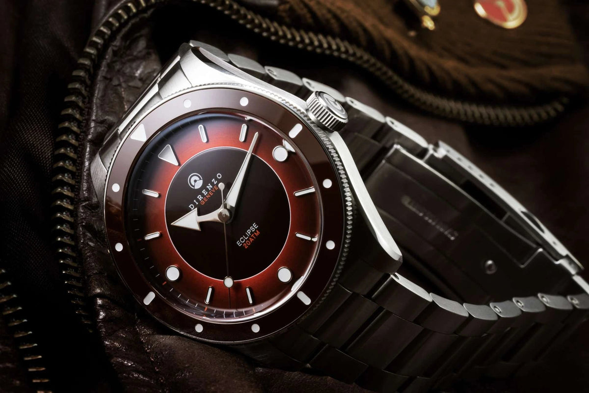 DIRENZO DRZ 03V2 SEA ECLIPSE RED BRACELET 40MM UAE