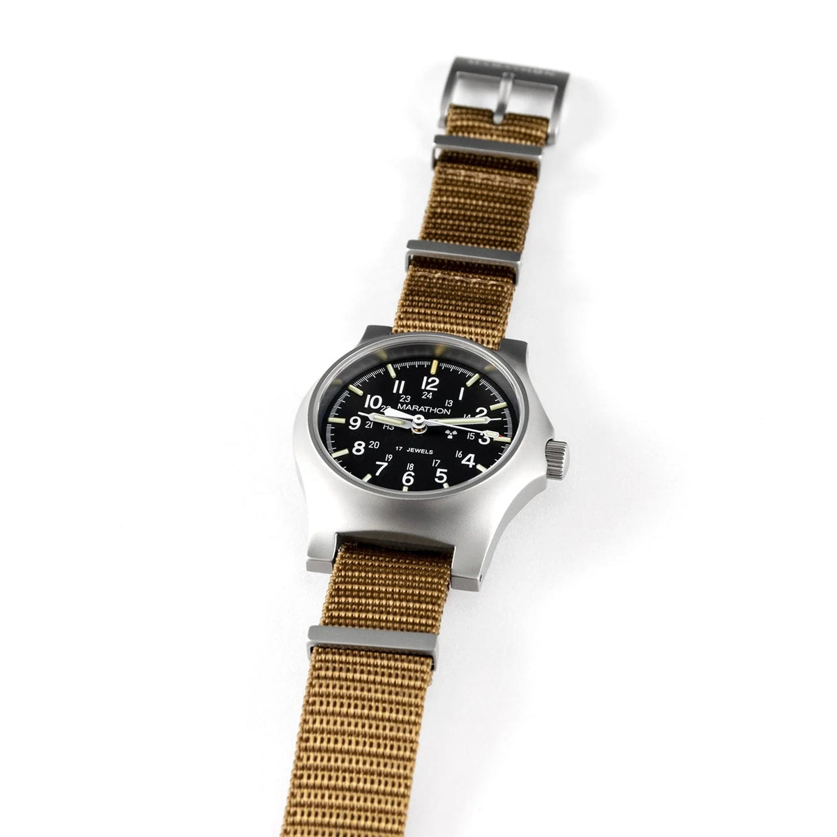 MARATHON DESERT TAN 16MM NYLON DEFSTAN STRAP UAE