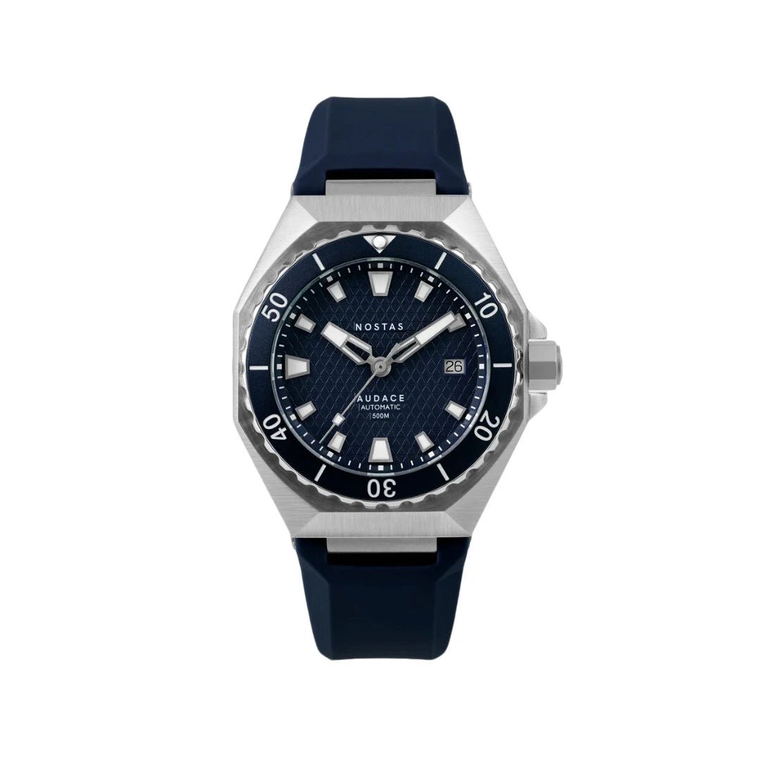 NOSTAS SEA AUDACE 500 DARK BLUE BRACELET 41MM UAE