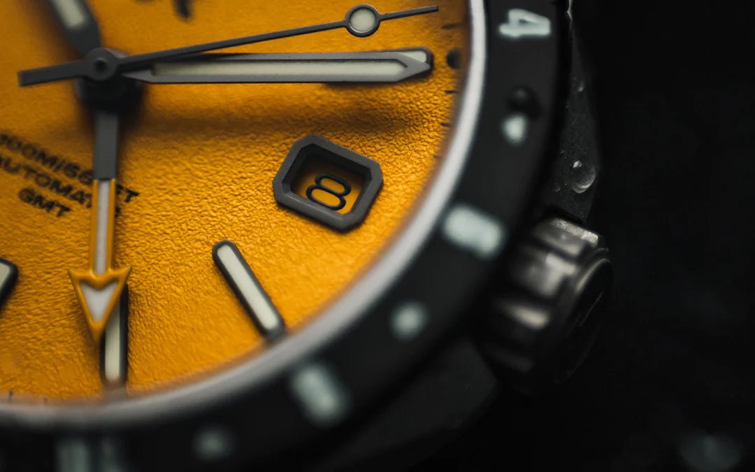 RZE GMT ASCENTUS TITANIUM MEDALLION YELLOW WITH DATE 40MM UAE