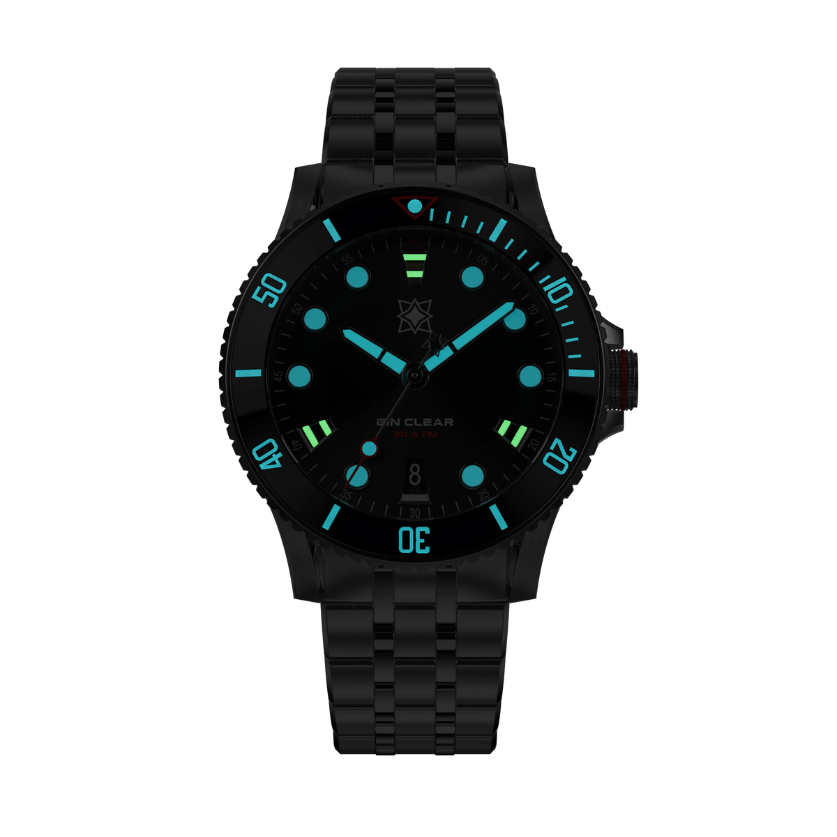 SECOND HOUR SEA GIN CLEAR II DATE SUNBURST BLACK UAE