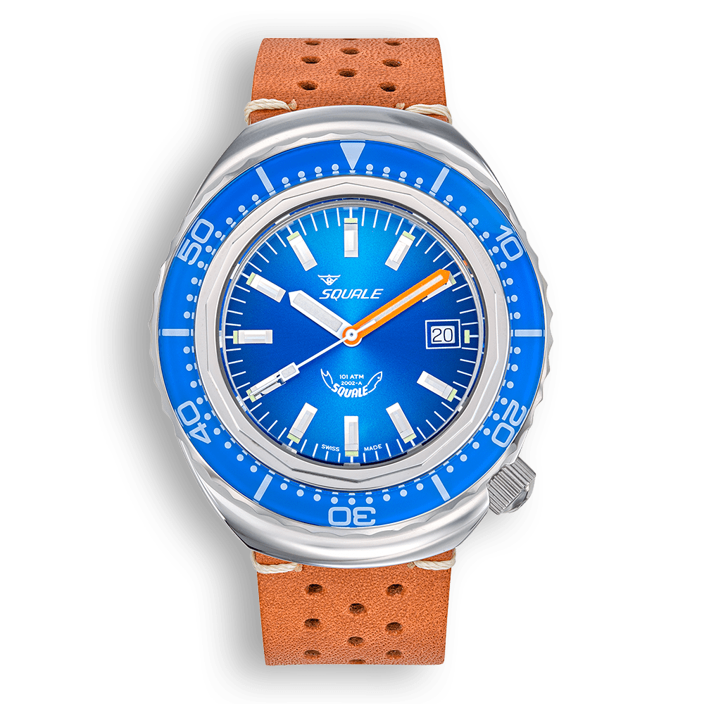 SQUALE SEA 2002 BLUE LEATHER DATE UAE