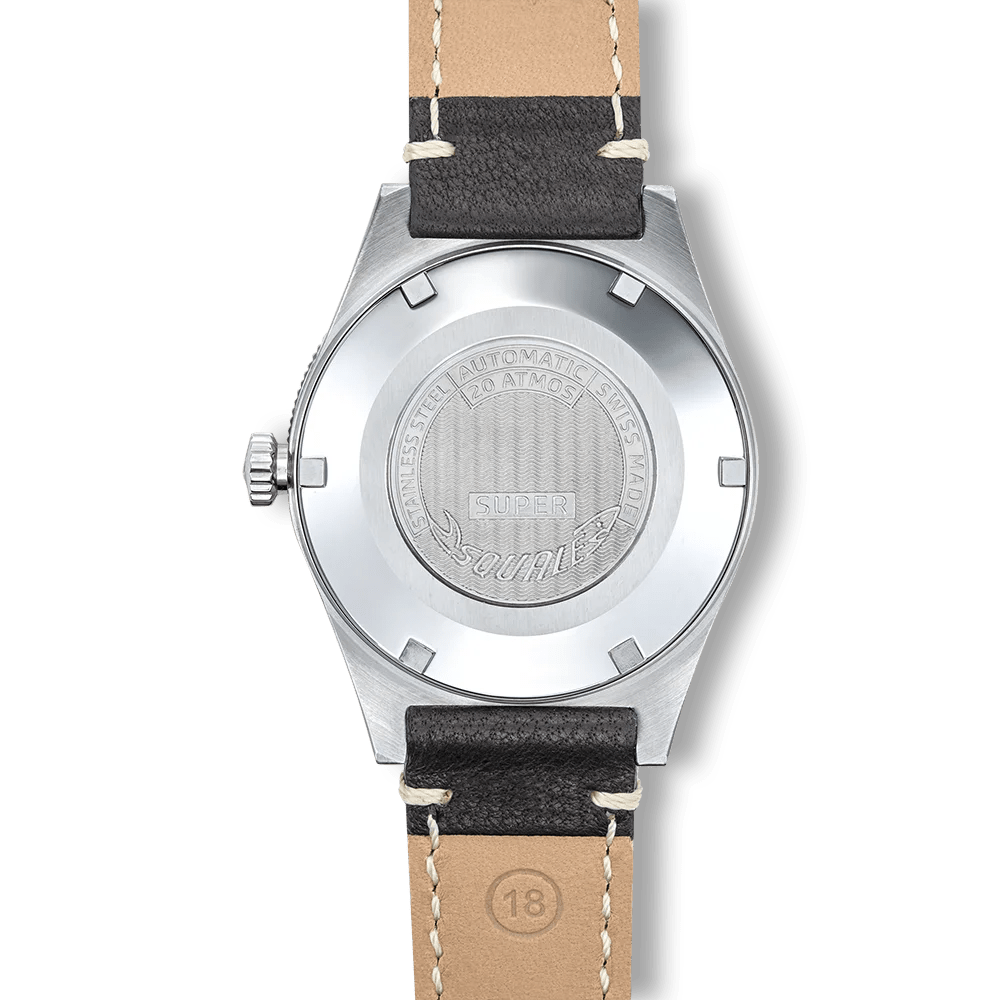 SQUALE SUPER - SQUALE BIG ARROWS BLACK LEATHER UAE