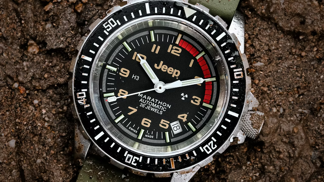 EXCITING NEWS: WATCHH PARTNERS WITH JEEP® AND MARATHON WATCH COMPANY FOR EXCLUSIVE COLLABORATION