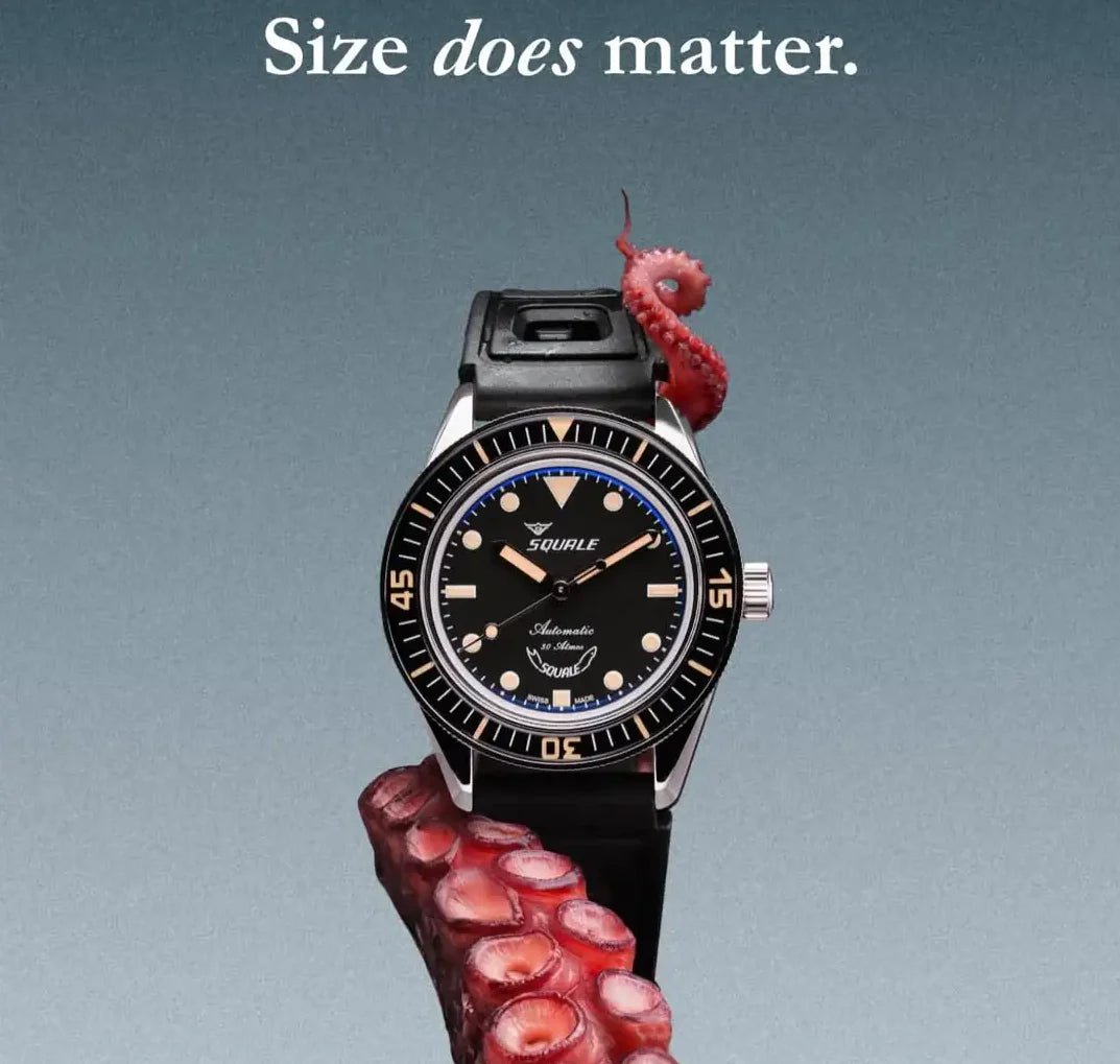 SQUALE SUB-37 Legend: The Original Size of Serious Diving Returns - WATCHH