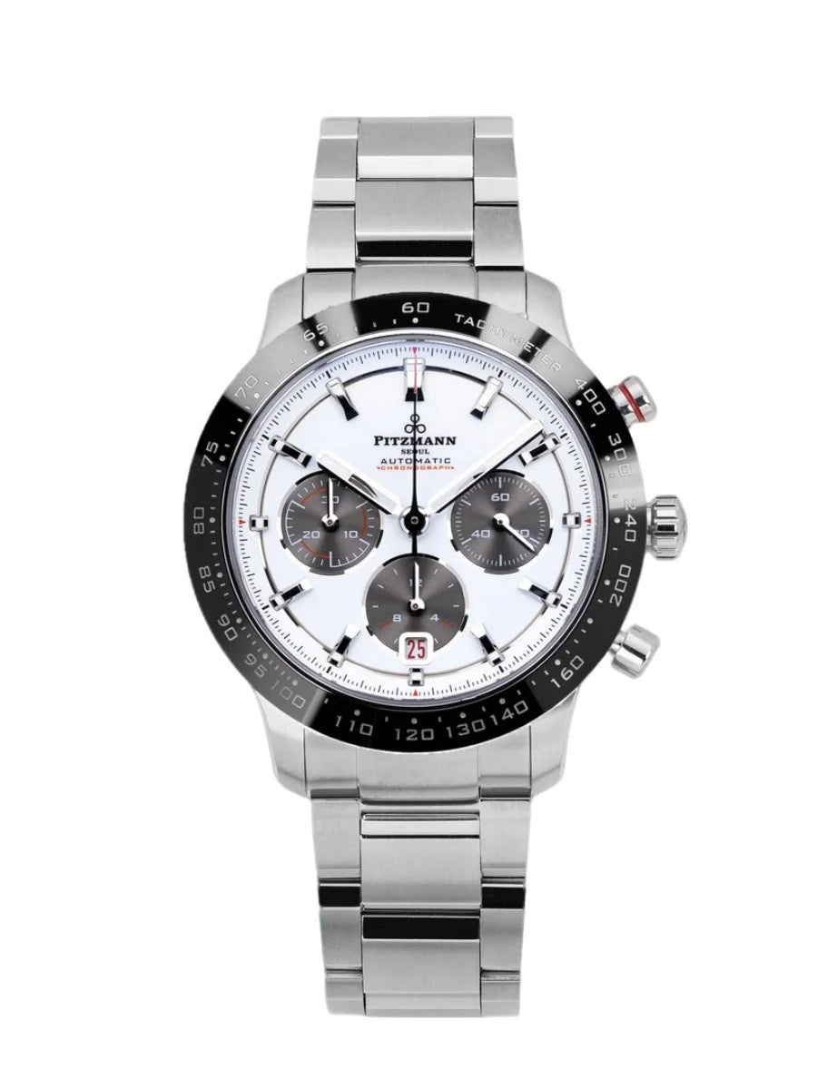 PITZMANN III CHRONOGRAPH SPORTS WHITE