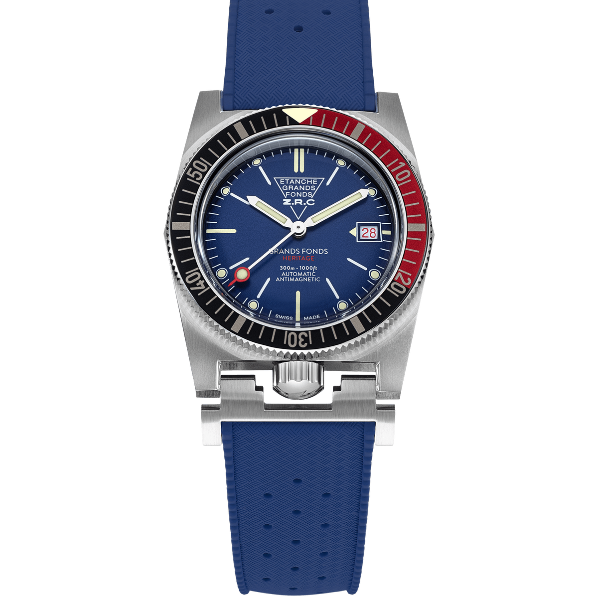 ZRC HERITAGE PEPSI BLUE RUBBER DATE