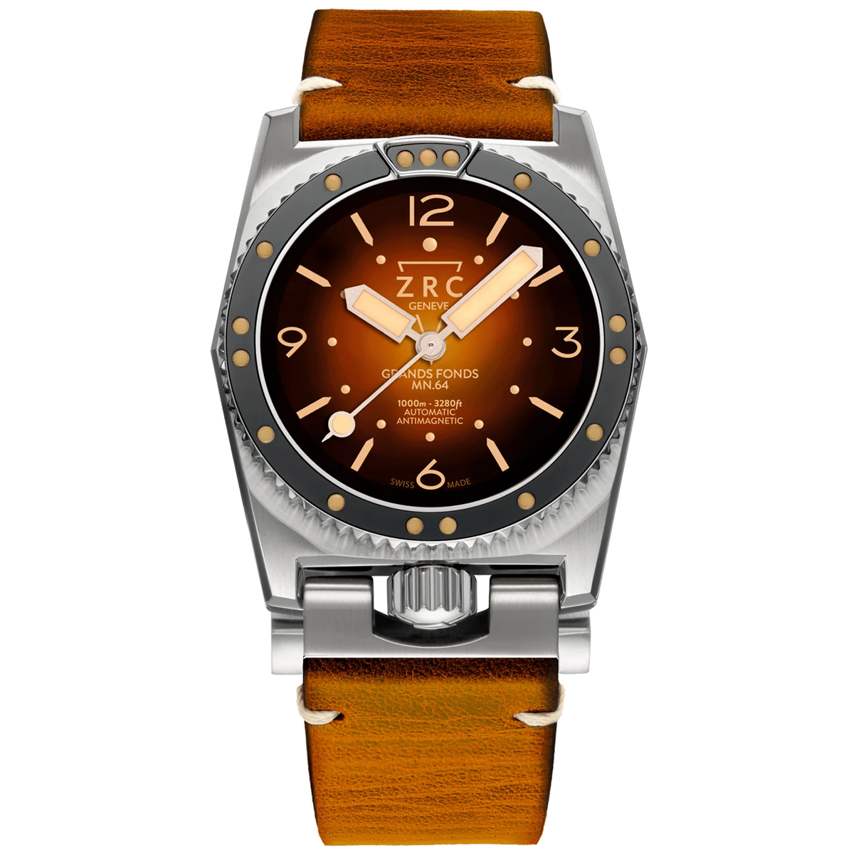 ZRC MN64 TROPICAL BLACK LEATHER