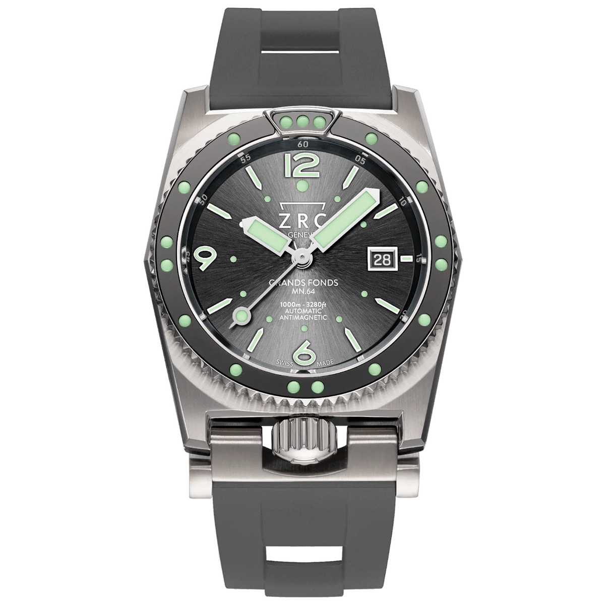 ZRC MN64 RUTHENIUM GREY RUBBER DATE