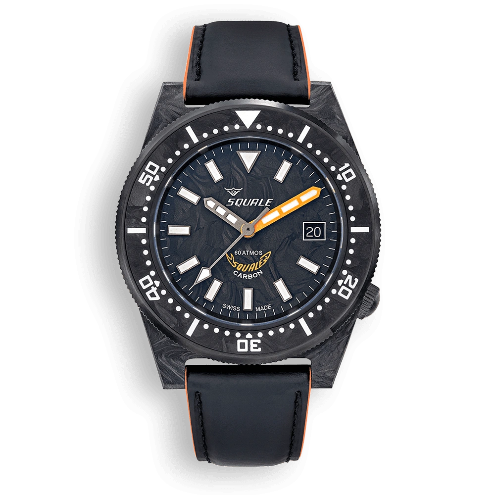 SQUALE T-183 FORGED CARBON ORANGE DATE
