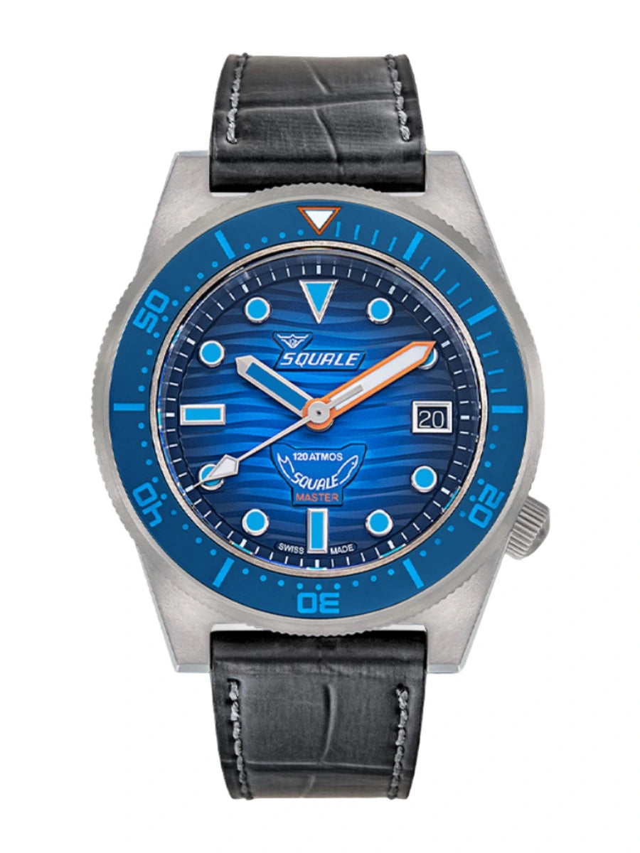 SQUALE SEA MASTER GRAND BLUE RUBBER DATE