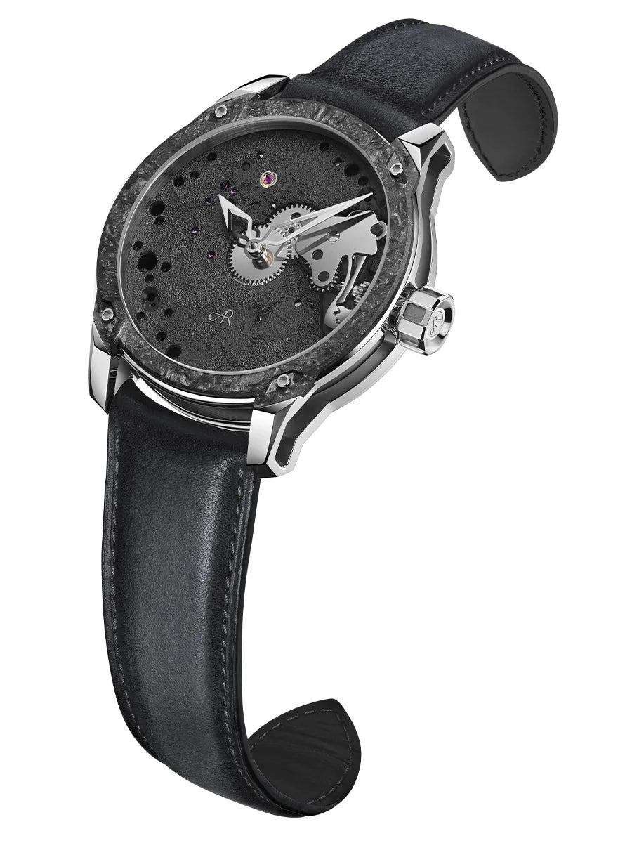 AUGUSTE REYMOND ORIGIN UNITAS LUNAR GENTLEMAN’S DRESS DARK GREY LEATHER UAE