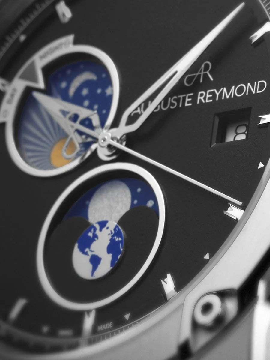 AUGUSTE REYMOND UNITY DAY AND NIGHT BLACK GENTLEMAN’S DRESS BLUE SEAQUAL® UAE