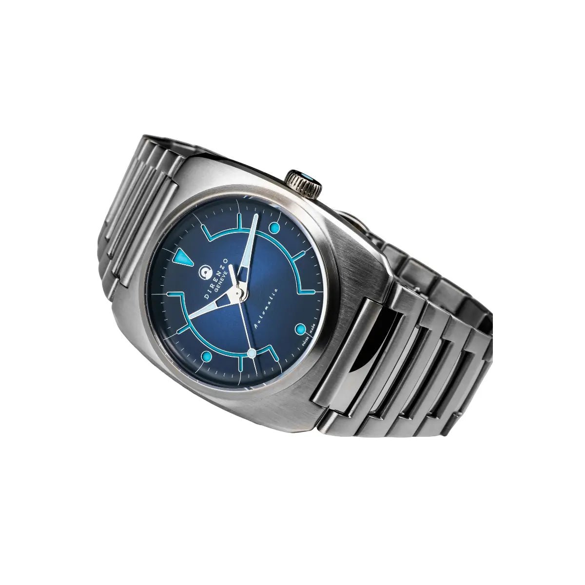 DIRENZO DRZ 02R AEROLITE DRESS BLUE BRACELET 39MM watch