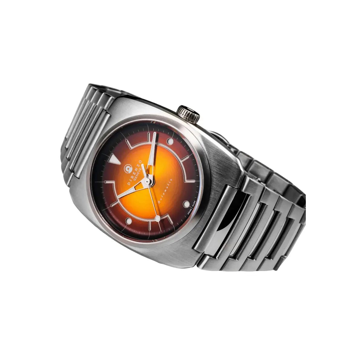DIRENZO DRZ 02R AEROLITE DRESS ORANGE BRACELET 39MM watch