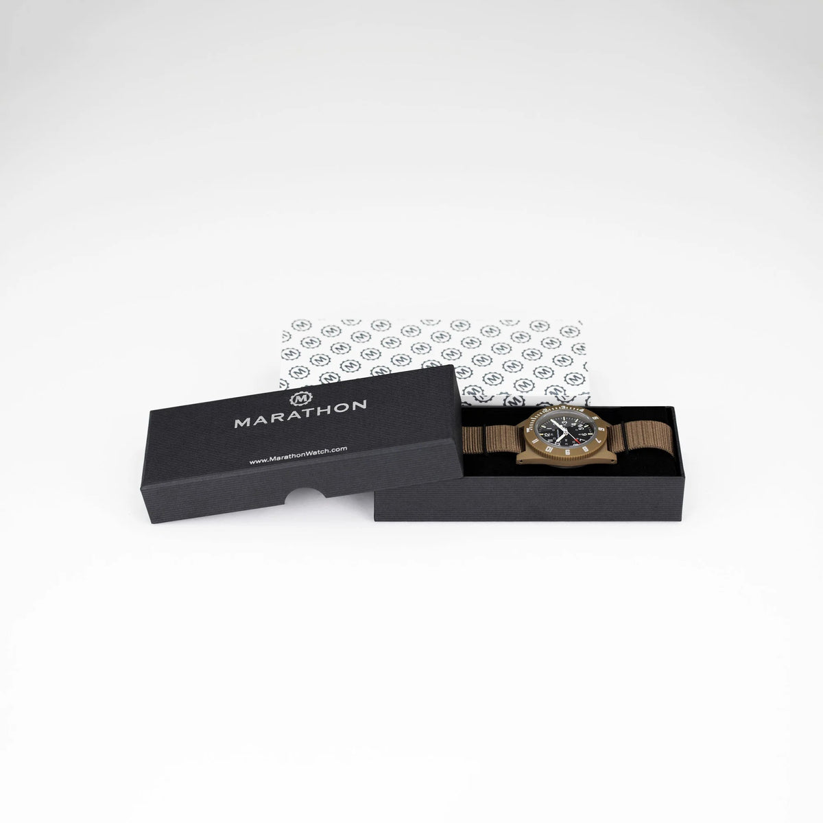 MARATHON AIR PILOT'S NAVIGATOR DESERT TAN WITH DATE 41MM watch
