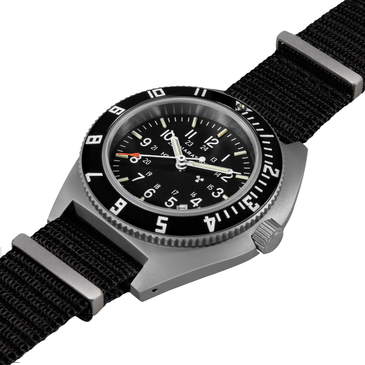 MARATHON AIR PILOT'S SSNAV - D STEEL NAVIGATOR WITH DATE 41MM DEFSTAN - WATCHH