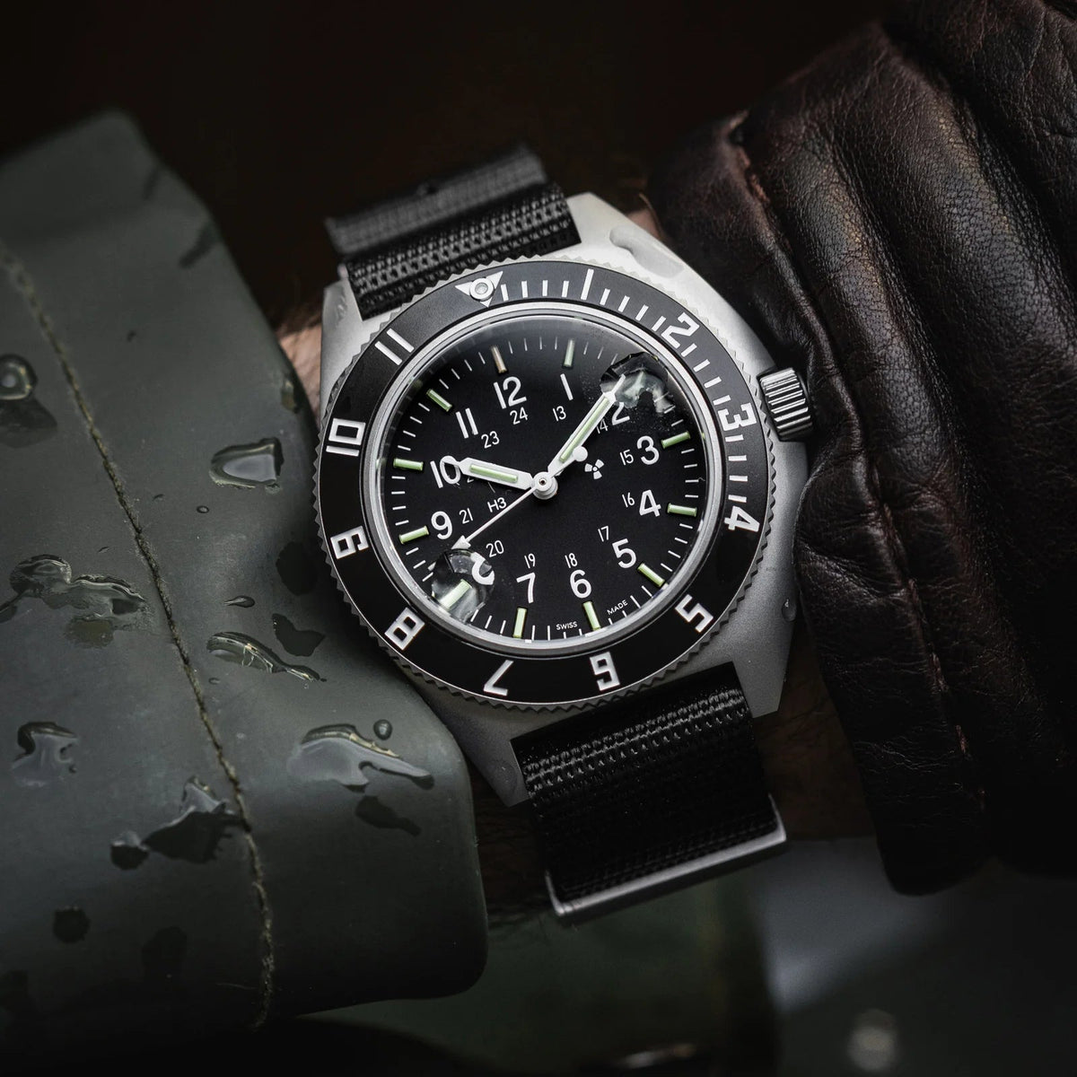 MARATHON AIR PILOT'S SSNAV STEEL NAVIGATOR 41MM DEFSTAN - WATCHH
