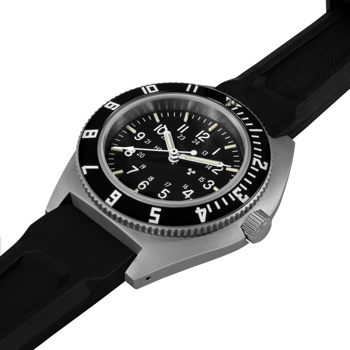 MARATHON AIR PILOT'S SSNAV STEEL NAVIGATOR 41MM RUBBER - WATCHH