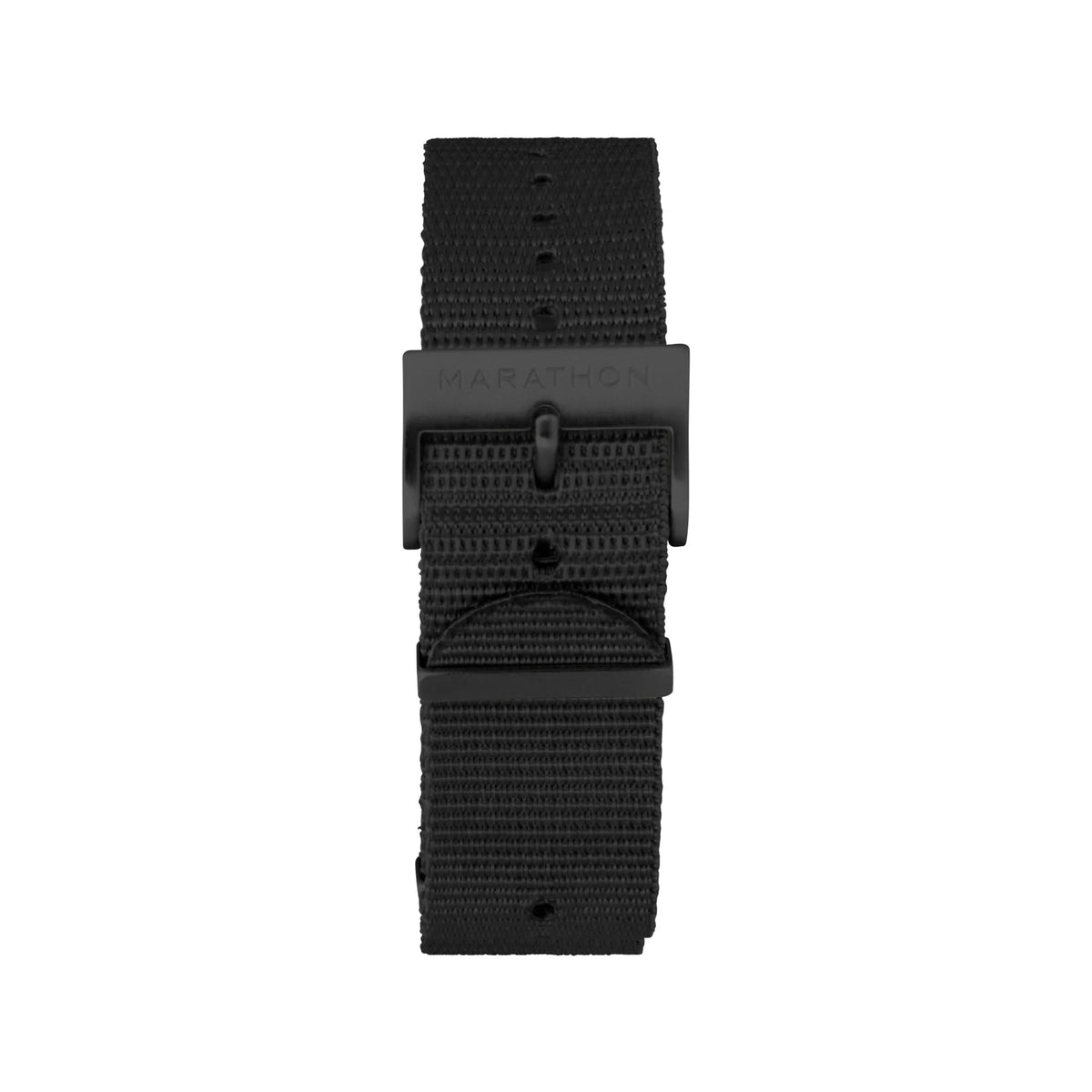 MARATHON BLACK 20MM NYLON ANTHRACITE DEFSTAN STRAP - WATCHH