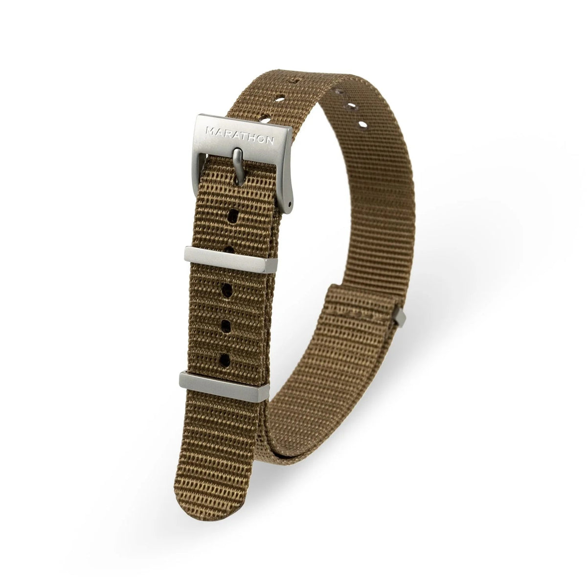 MARATHON DESERT TAN 16MM NYLON DEFSTAN STRAP - WATCHH
