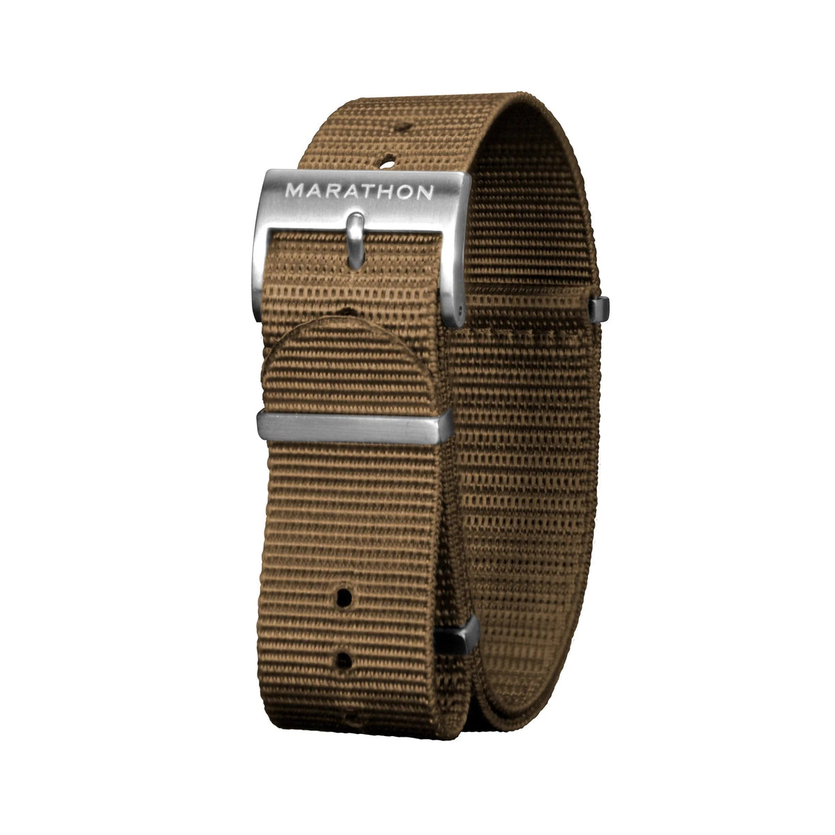 MARATHON DESERT TAN 18MM NYLON DEFSTAN STRAP - WATCHH