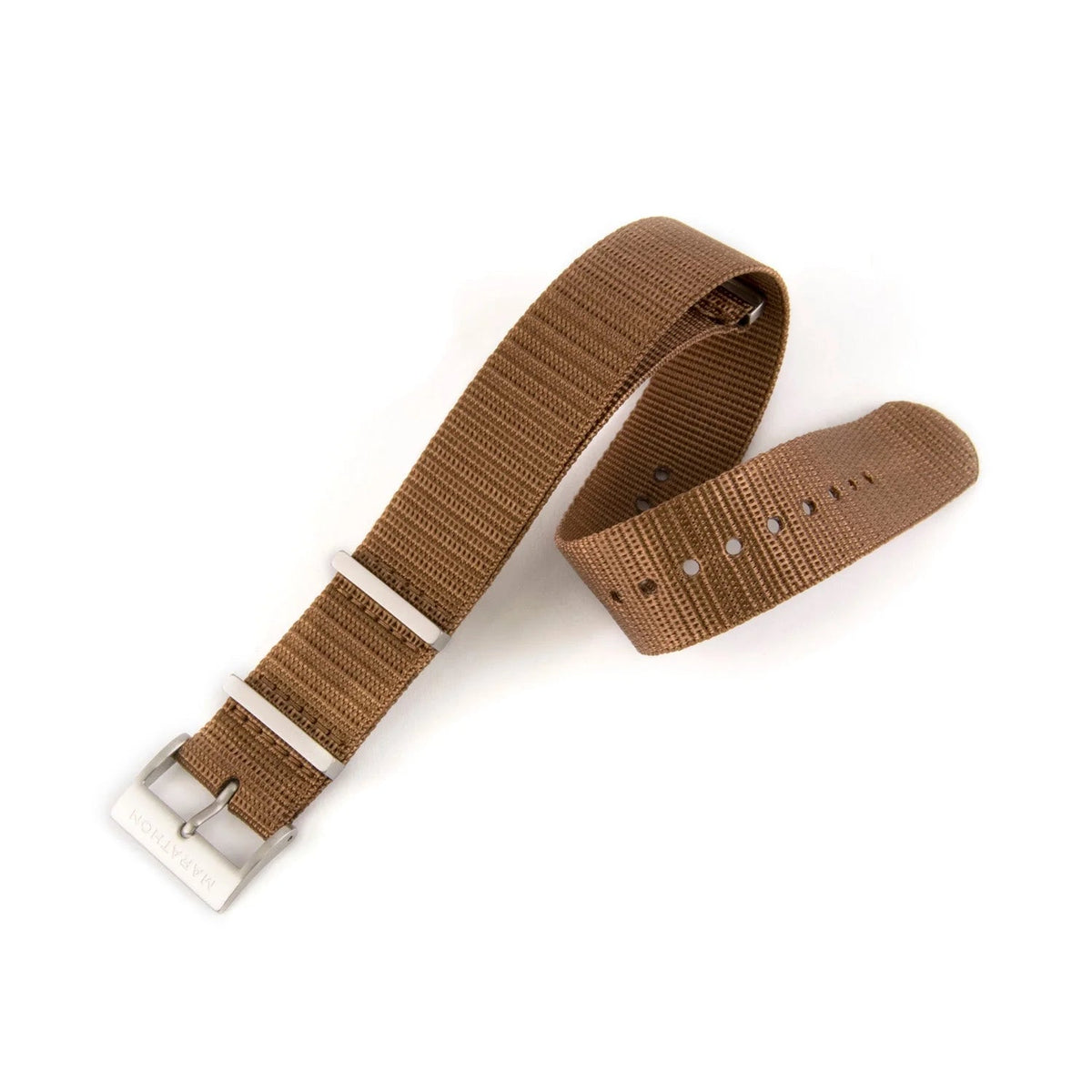 MARATHON DESERT TAN 22MM NYLON DEFSTAN STRAP - WATCHH