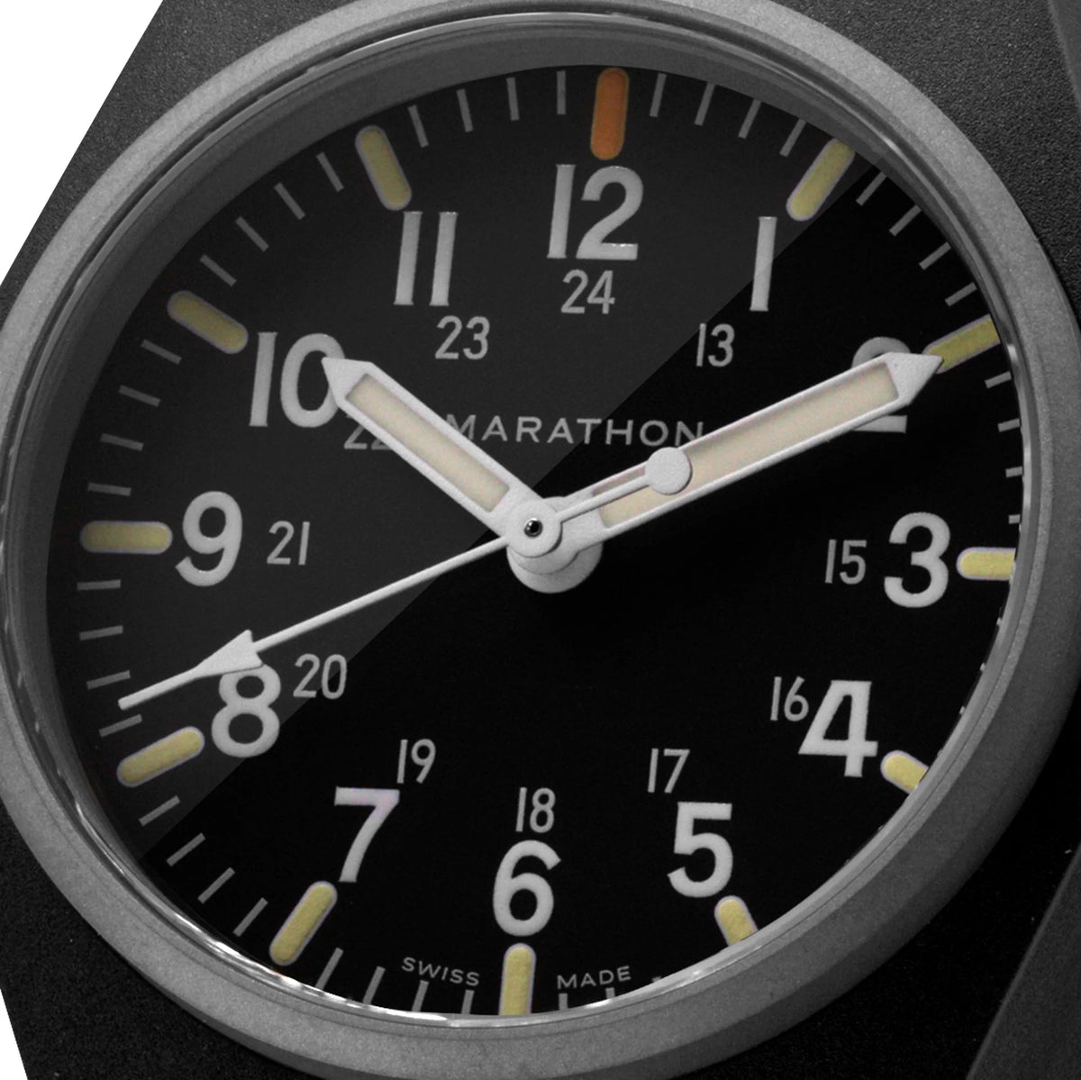 MARATHON LAND GENERAL PURPOSE BLACK 34MM DEFSTAN - WATCHH