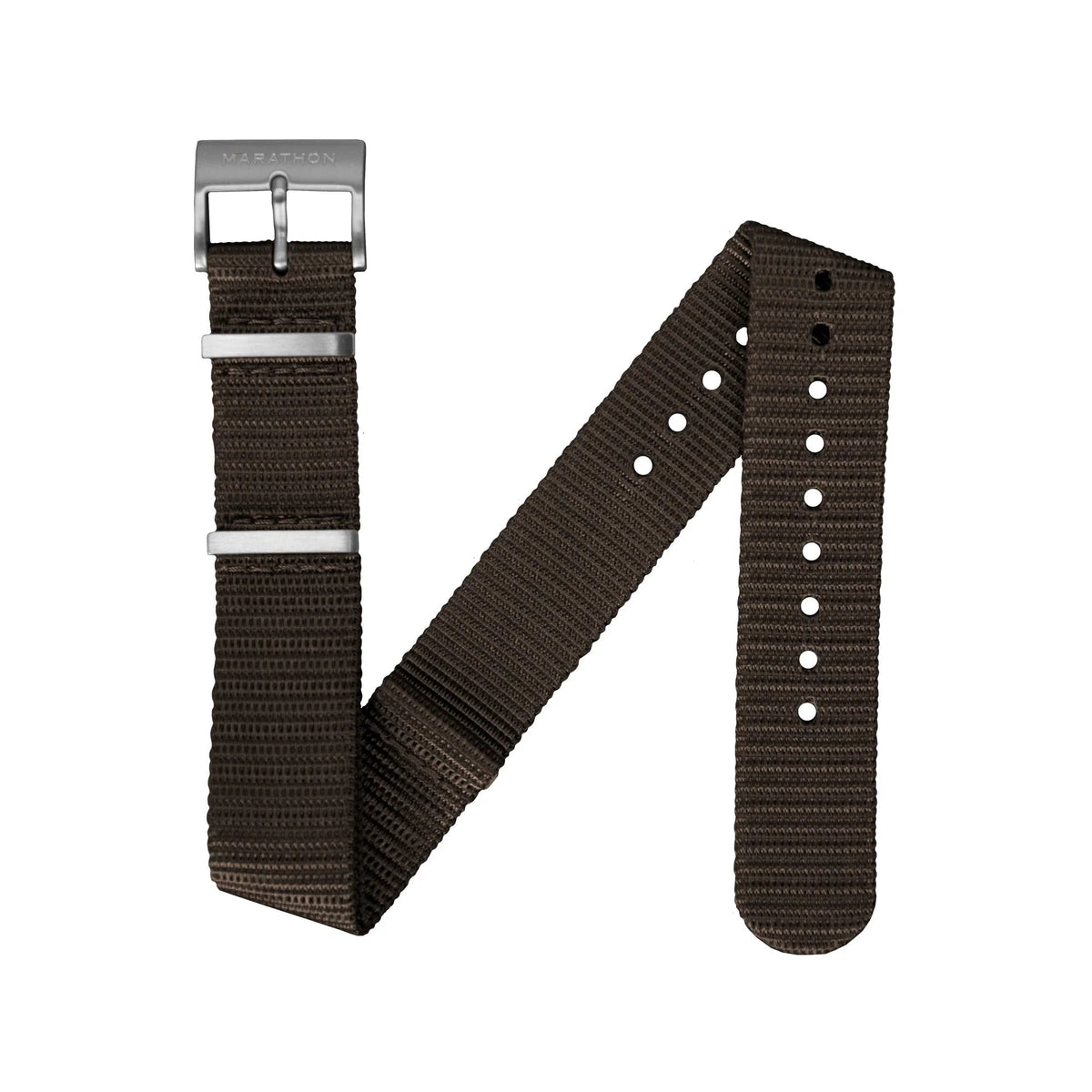 MARATHON SAGE GREEN 22MM NYLON DEFSTAN STRAP - WATCHH