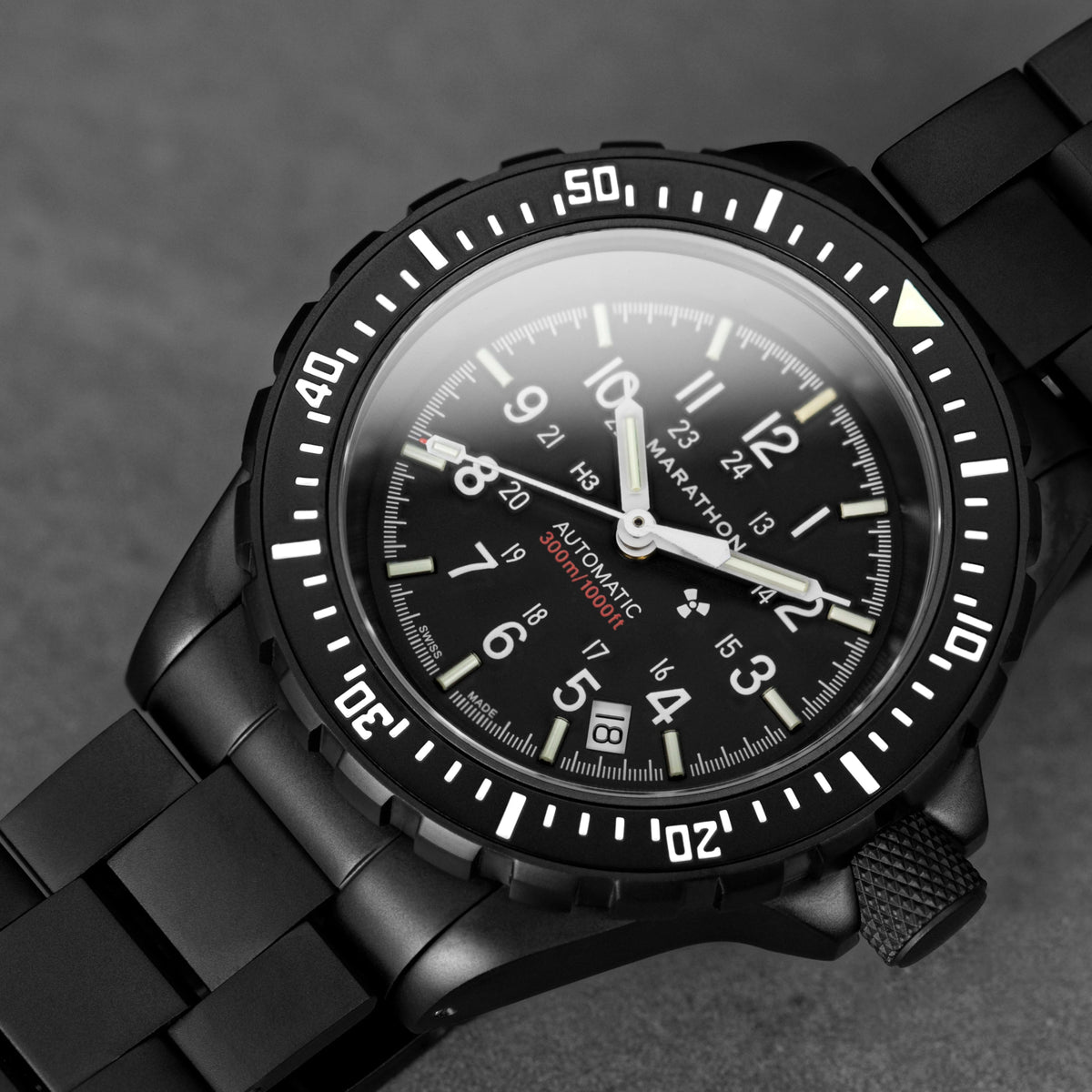 MARATHON SEA GSAR ANTHRACITE WITH DATE AUTOMATIC 41MM - WATCHH