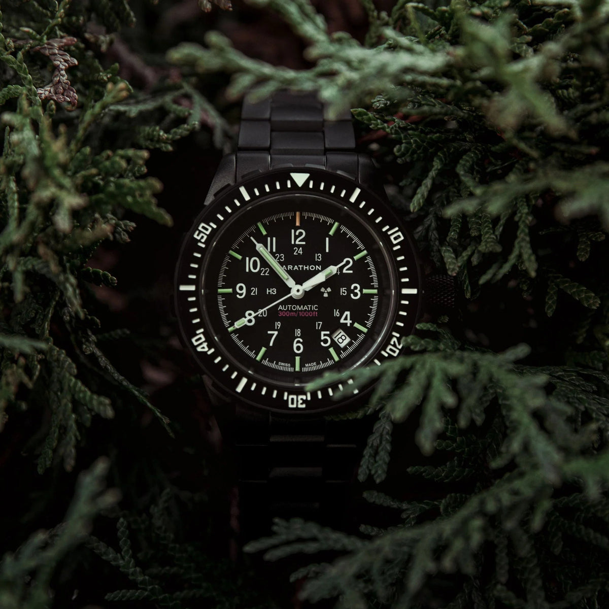 MARATHON SEA GSAR ANTHRACITE WITH DATE AUTOMATIC 41MM - WATCHH