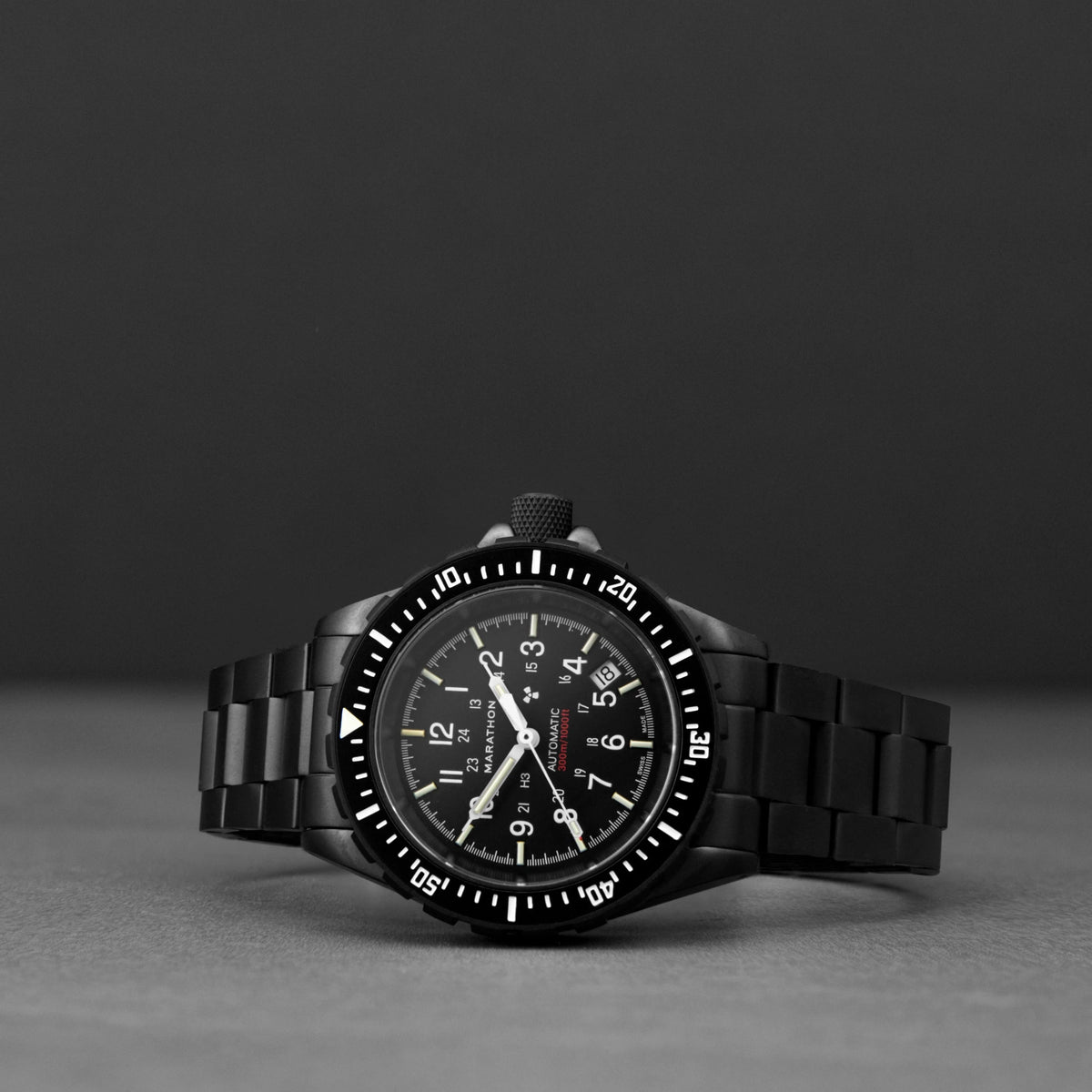 MARATHON SEA GSAR ANTHRACITE WITH DATE AUTOMATIC 41MM - WATCHH