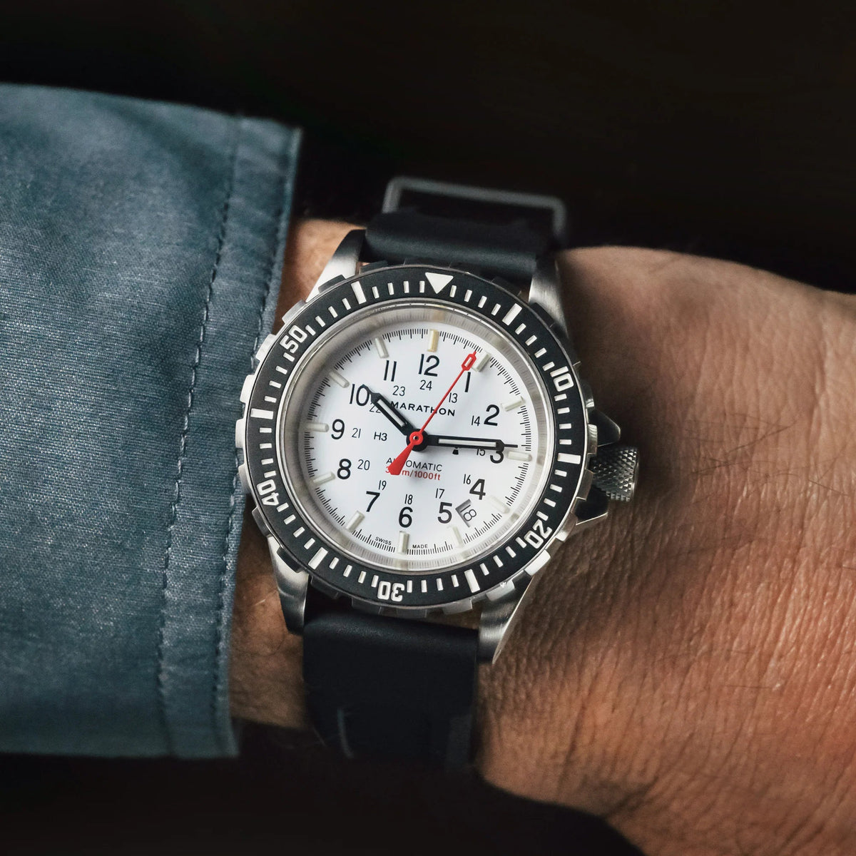 MARATHON SEA GSAR ARCTIC EDITION WITH DATE AUTOMATIC 41MM - WATCHH