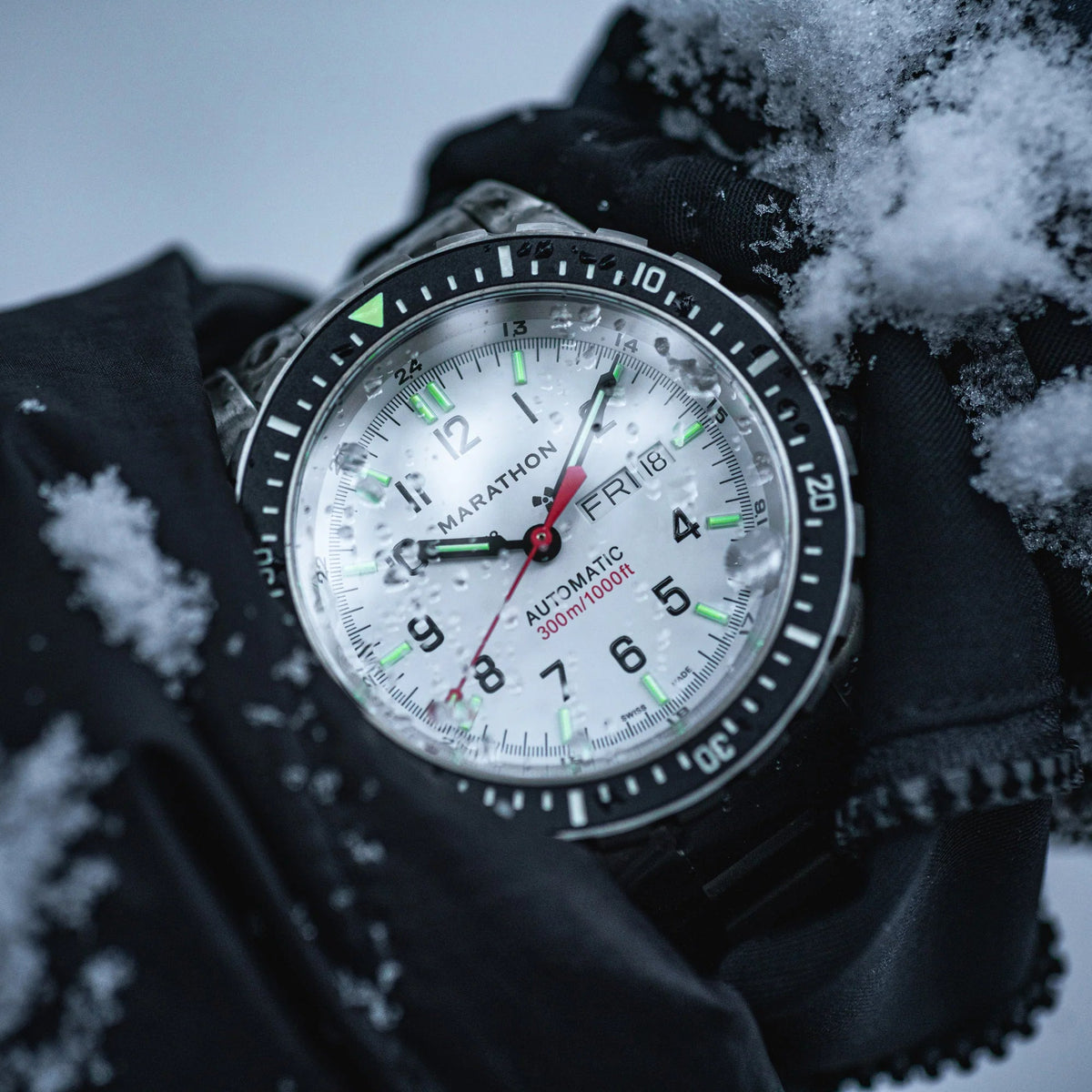 MARATHON SEA JDD ARCTIC EDITION JUMBO DAY/DATE AUTOMATIC 46MM - WATCHH
