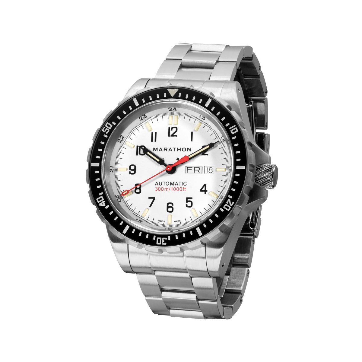 MARATHON SEA JDD ARCTIC EDITION JUMBO DAY/DATE AUTOMATIC 46MM - WATCHH