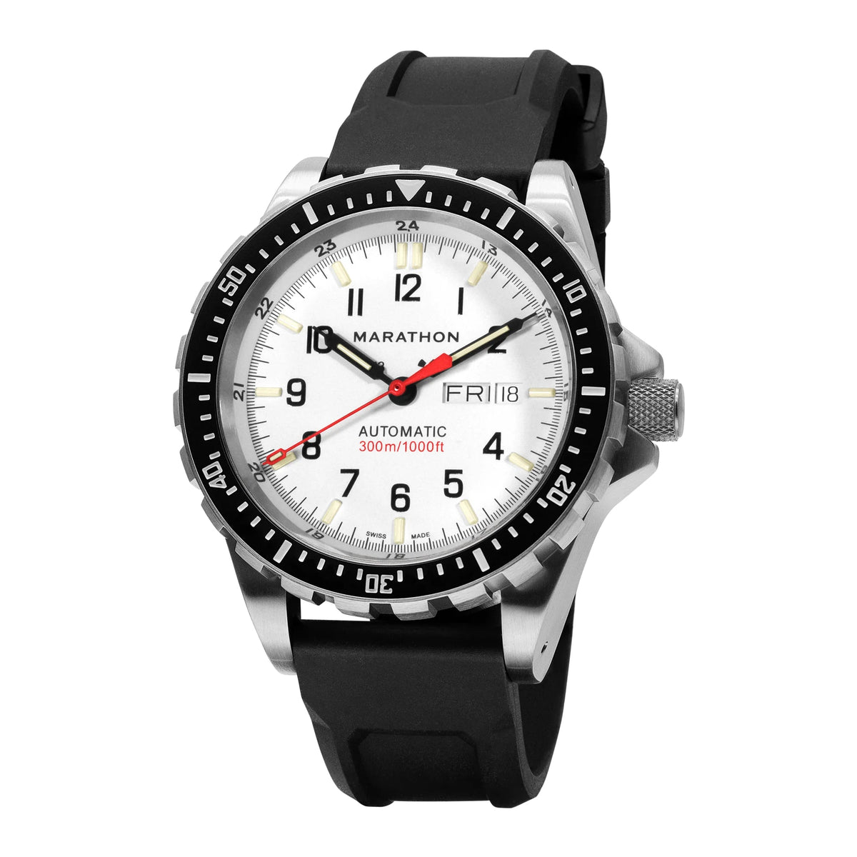MARATHON SEA JDD ARCTIC EDITION JUMBO DAY/DATE AUTOMATIC 46MM - WATCHH