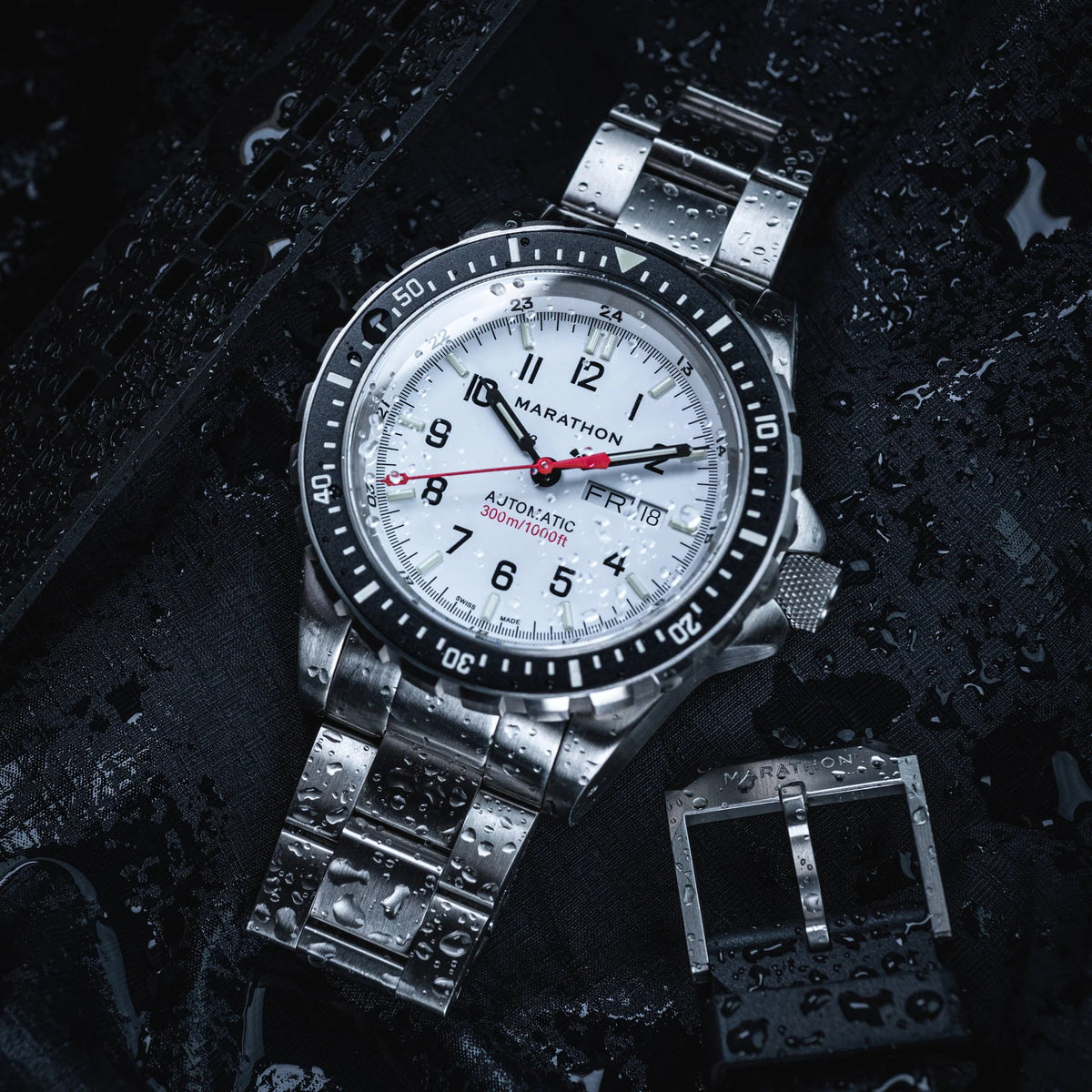 MARATHON SEA JDD ARCTIC EDITION JUMBO DAY/DATE AUTOMATIC 46MM - WATCHH