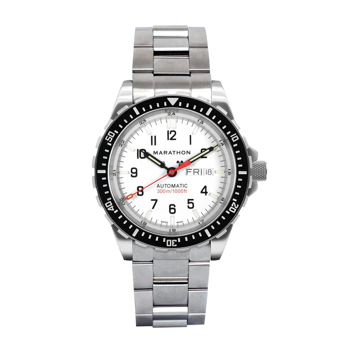 MARATHON SEA JDD ARCTIC EDITION JUMBO DAY/DATE AUTOMATIC 46MM - WATCHH