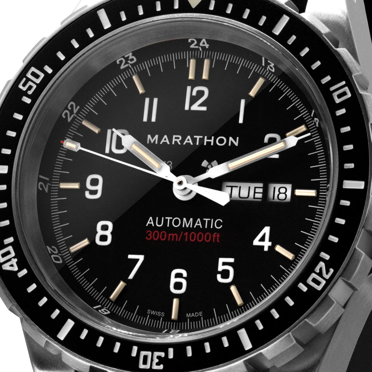 MARATHON SEA JDD JUMBO DAY/DATE AUTOMATIC 46MM - WATCHH