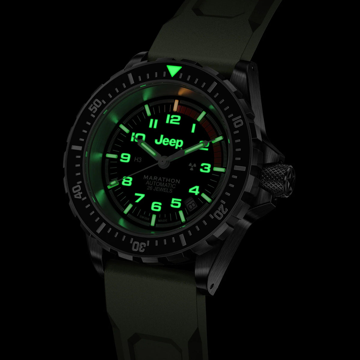 MARATHON SEA JEEP® RUBICON GSAR® WITH DATE AUTOMATIC 41MM - WATCHH
