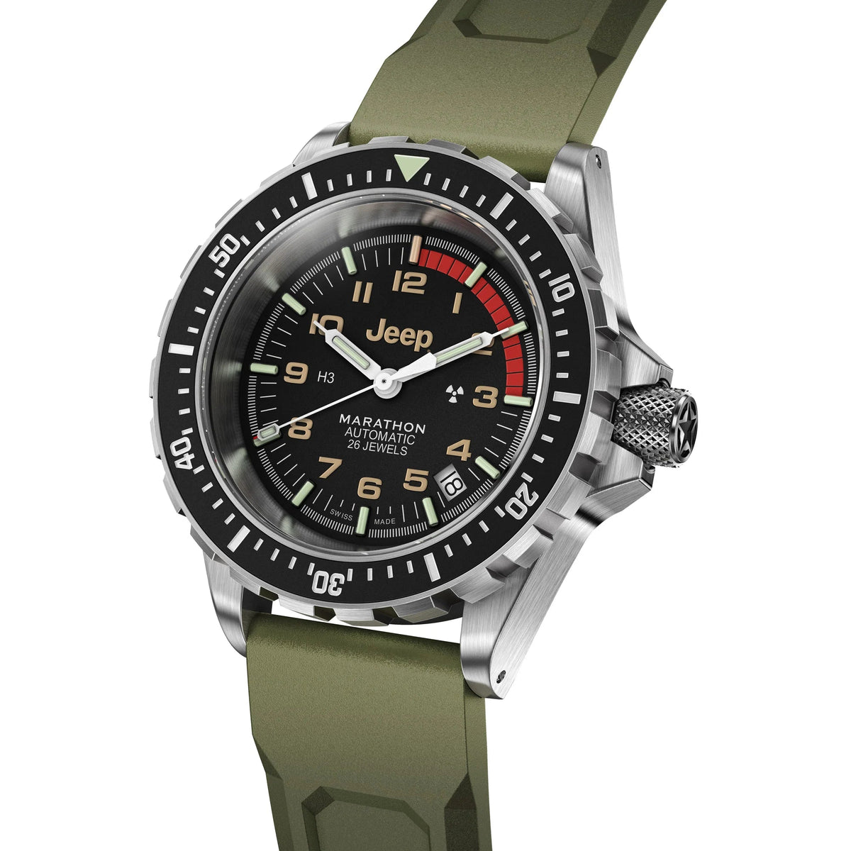 MARATHON SEA JEEP® RUBICON GSAR® WITH DATE AUTOMATIC 41MM - WATCHH