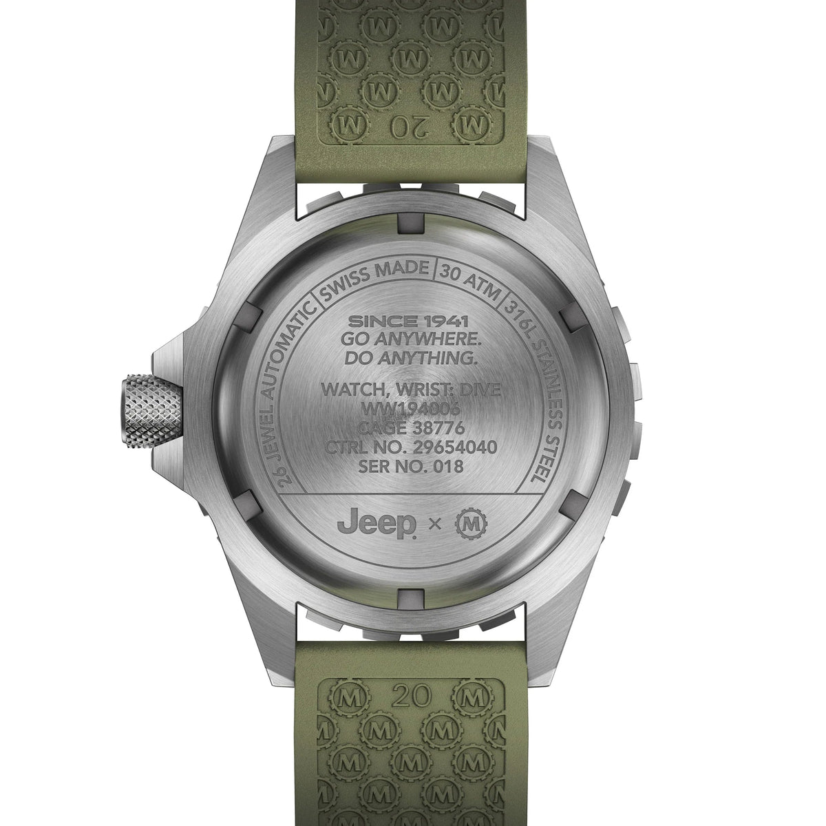 MARATHON SEA JEEP® RUBICON GSAR® WITH DATE AUTOMATIC 41MM - WATCHH