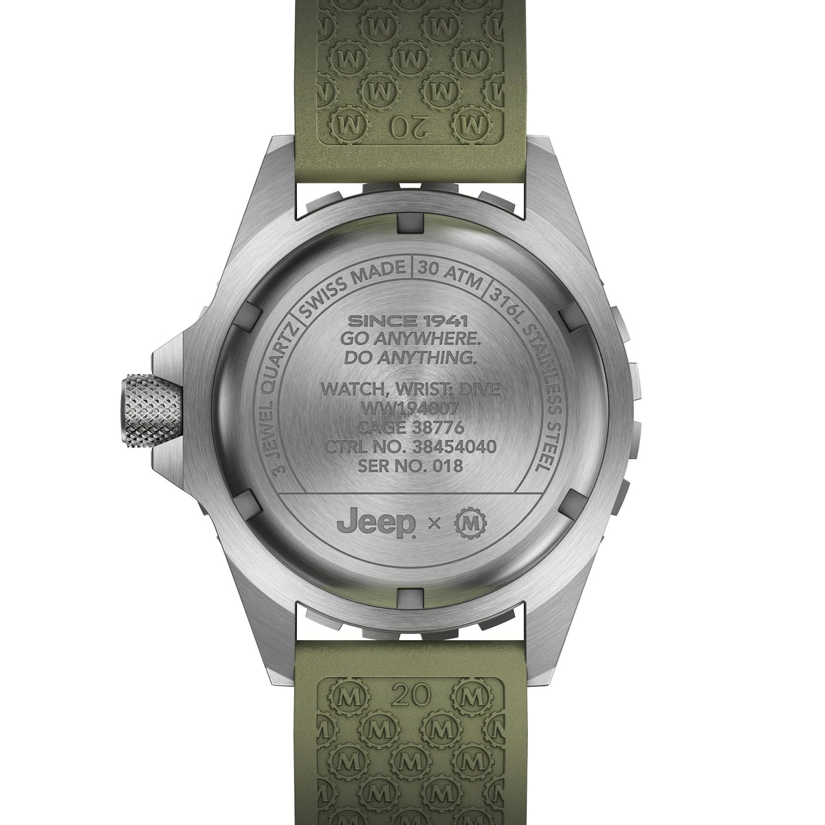 MARATHON SEA JEEP® RUBICON TSAR® WITH DATE 41MM - WATCHH