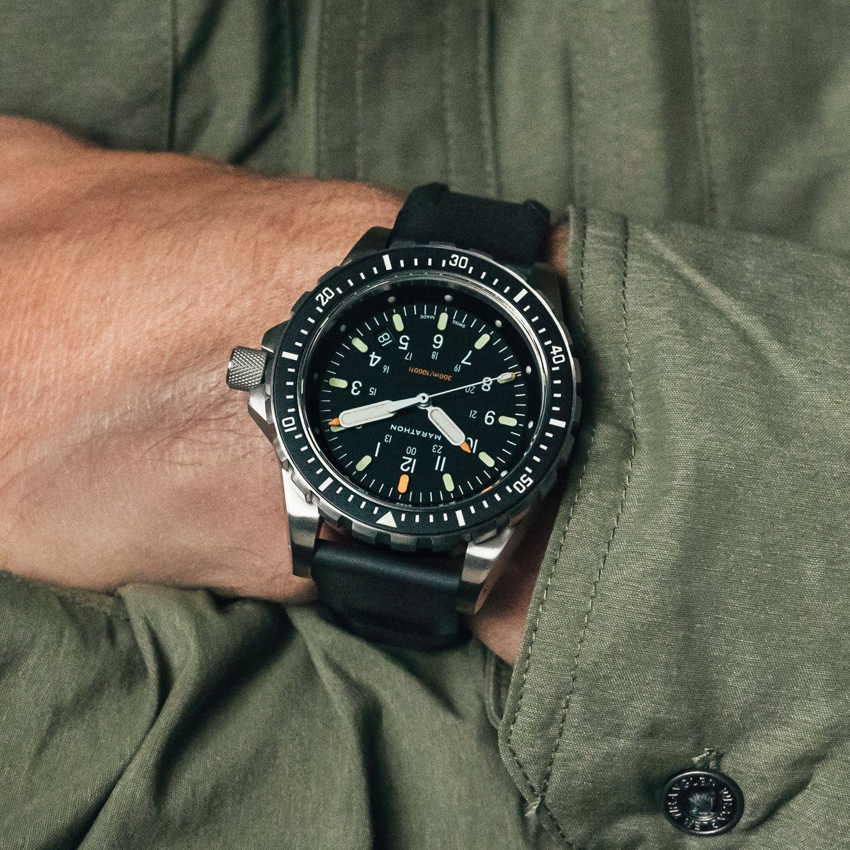 MARATHON SEA JSAR JUMBO DATE 46MM - WATCHH