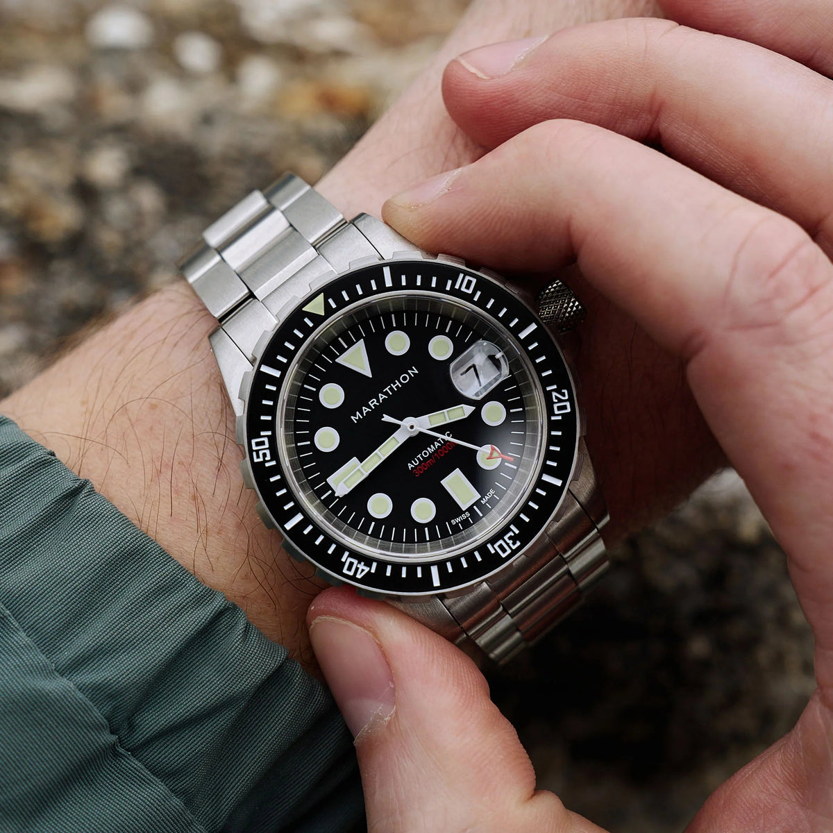 MARATHON SEA OSAR WITH DATE 41MM - WATCHH