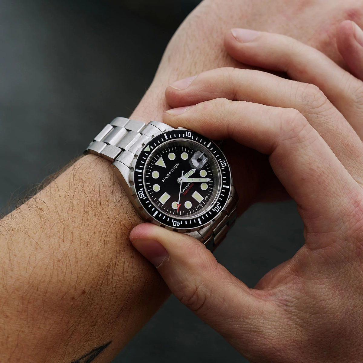 MARATHON SEA OSAR WITH DATE 41MM - WATCHH