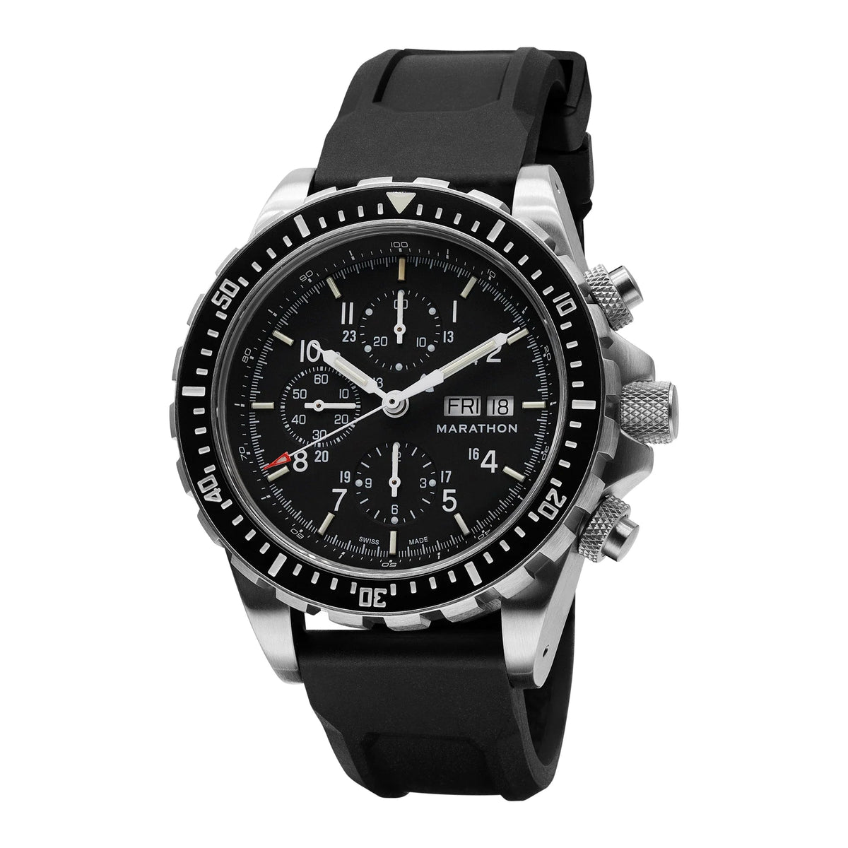 MARATHON SEA/PILOT CSAR CHRONOGRAPH JUMBO DAY/DATE AUTOMATIC (JDD) 46MM - WATCHH